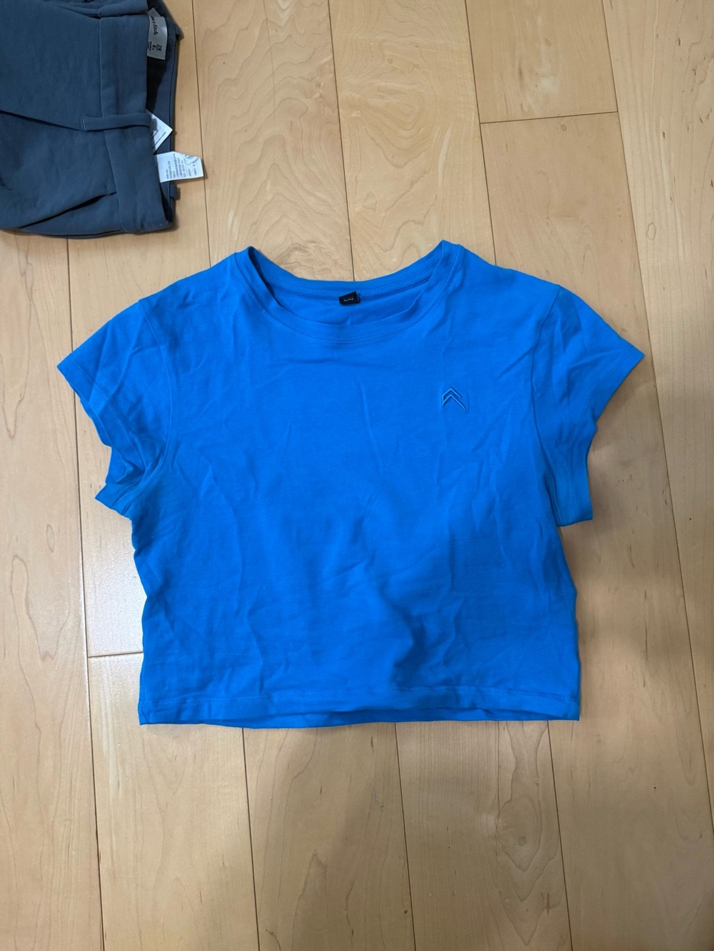 Oner active cropped cotton baby tee
